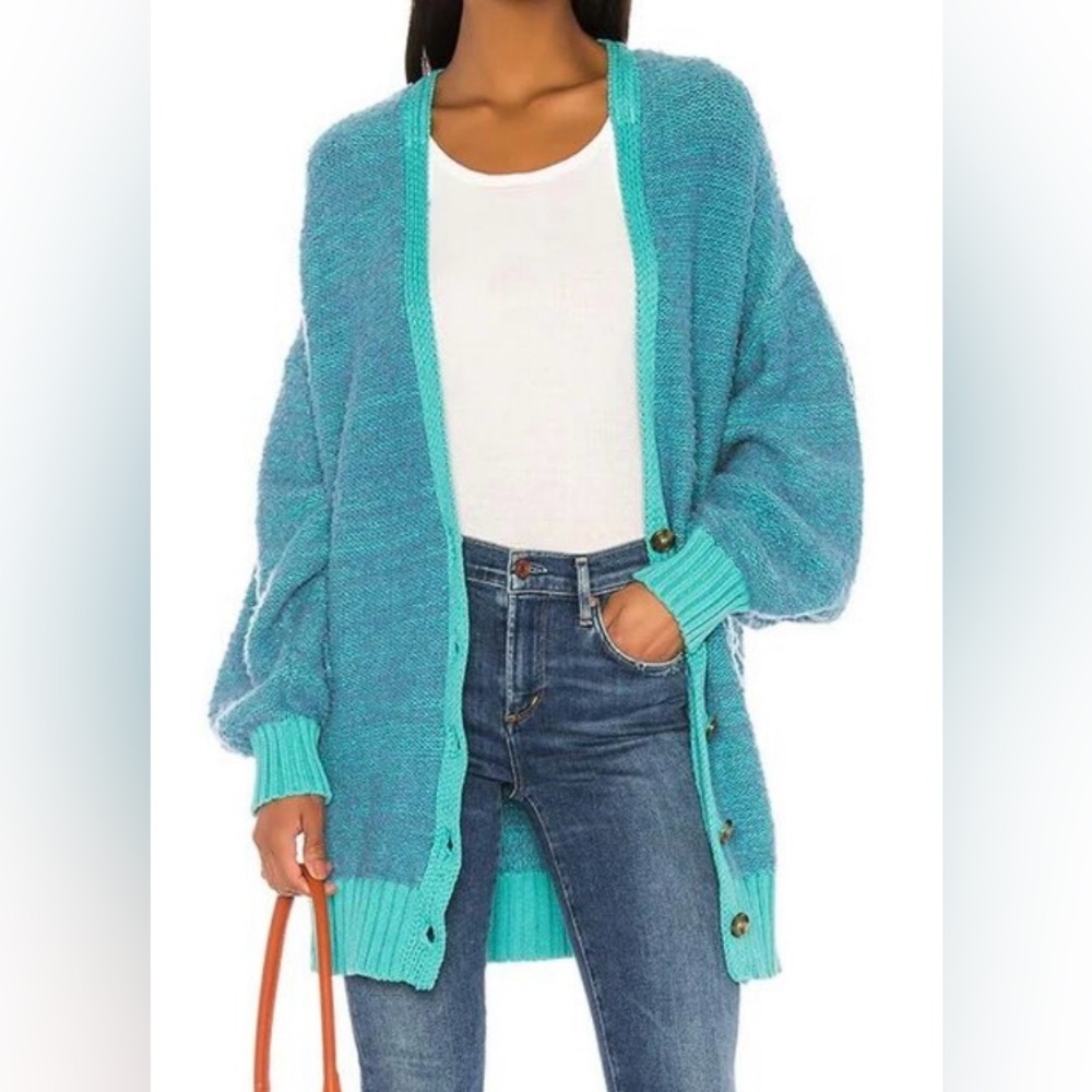 NWT Free People Snow Drop Cardigan Sweater